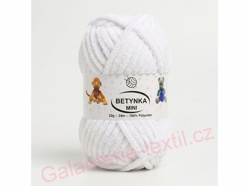 Betynka Mini, 701 bílá