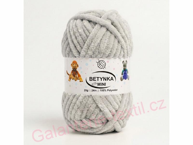 Betynka Mini, 725 světle šedá