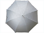 Deštník holový krajkový