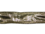 Dekorativní rexorová stuha - 25 mm zlatá