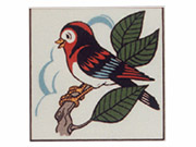 Gobelín "Ptáček" 22 x 22 cm