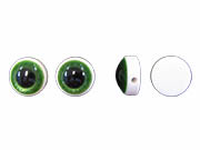 Oči 13 mm (20"), zelené