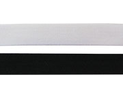 Batistka š.10 mm, bílá, černá
