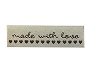 Nažehlovačka "Made with love"