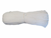 Macramé šňůra 4 mm bílá